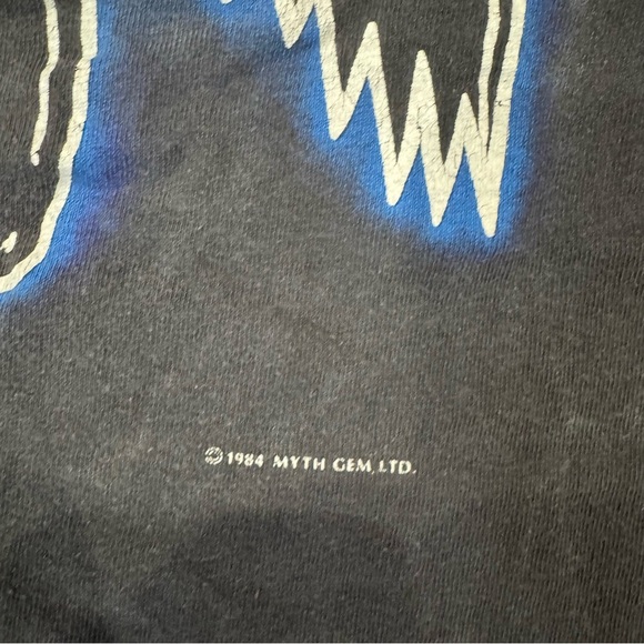 Vintage 1984 Led Zeppelin Glowing Icarus T-shirt Tank Customized Distressed L - Picture 2 of 6